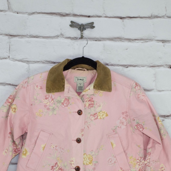 LL Bean Barn Chore Coat Field Jacket Insulated M P - Picture 2 of 7